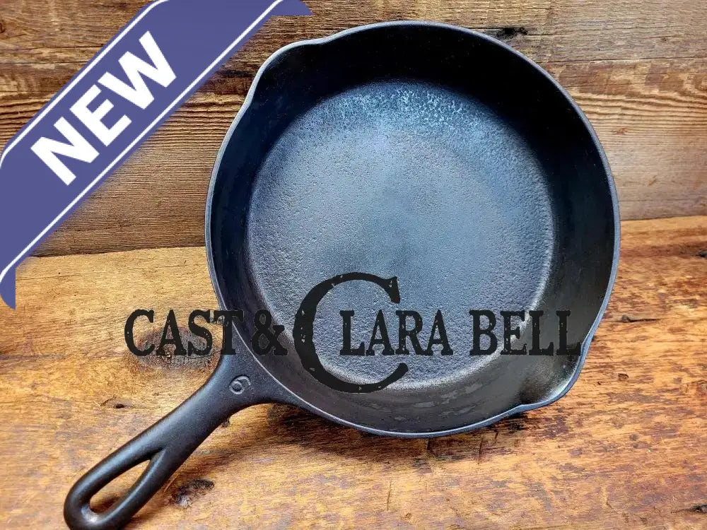 Priced to Sell! Tale of Two Skillets! HTF 1924 Wagner Ware Sidney -O- #6 Skillet Heat Ring 1056 E. See description