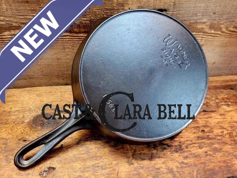 Priced to Sell! Tale of Two Skillets! HTF 1924 Wagner Ware Sidney -O- #6 Skillet Heat Ring 1056 E. See description