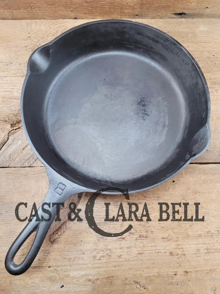 Priced To Sell! The Classic 1920’S Griswold #8 Skillet With Large Block Logo And Smooth Bottom