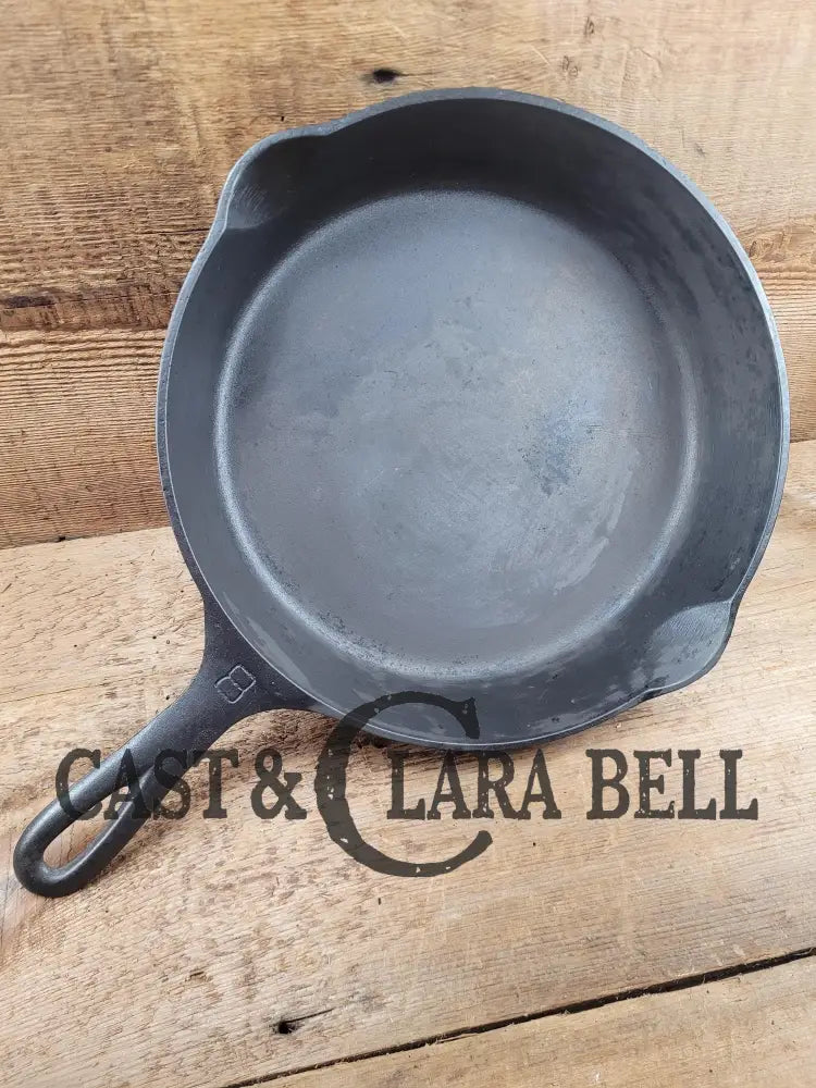 Priced To Sell! The Classic 1920’S Griswold #8 Skillet With Large Block Logo And Smooth Bottom