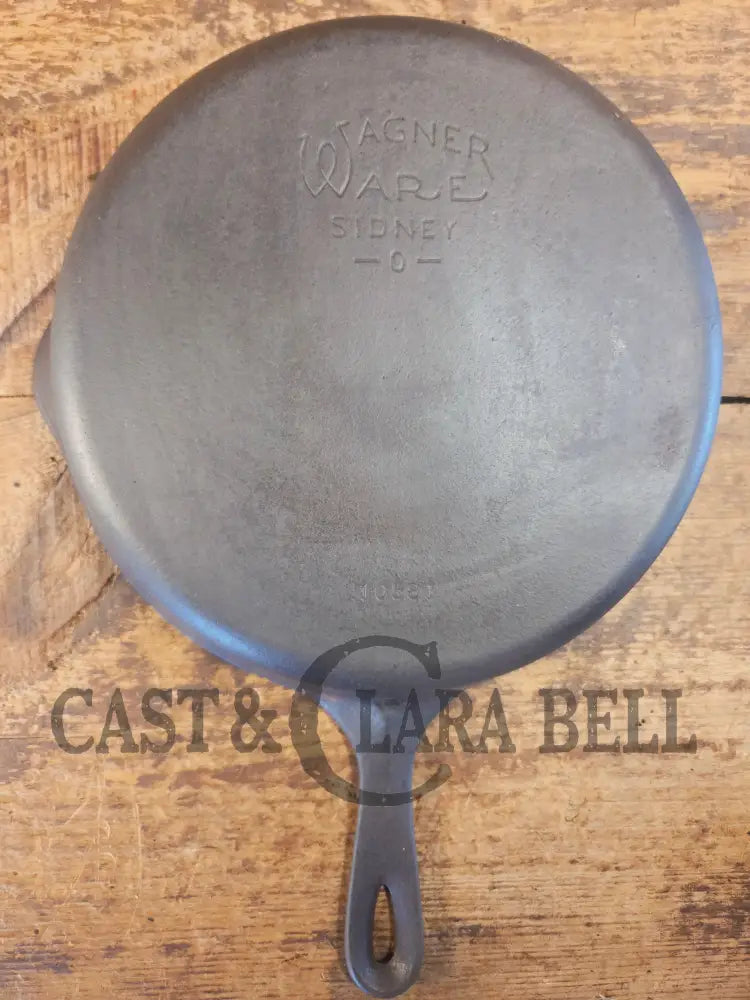 Priced to Sell! The Classic 1930’s Era Wagner Ware Sidney -O- #8 Skillet Stylized Logo 1058 I - Skillet