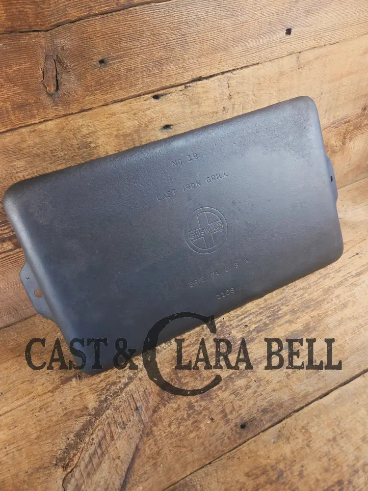 Priced to Sell! THE hard to find Griswold βCookie Sheetβ Grill Pan. P/n 1108 Griddle