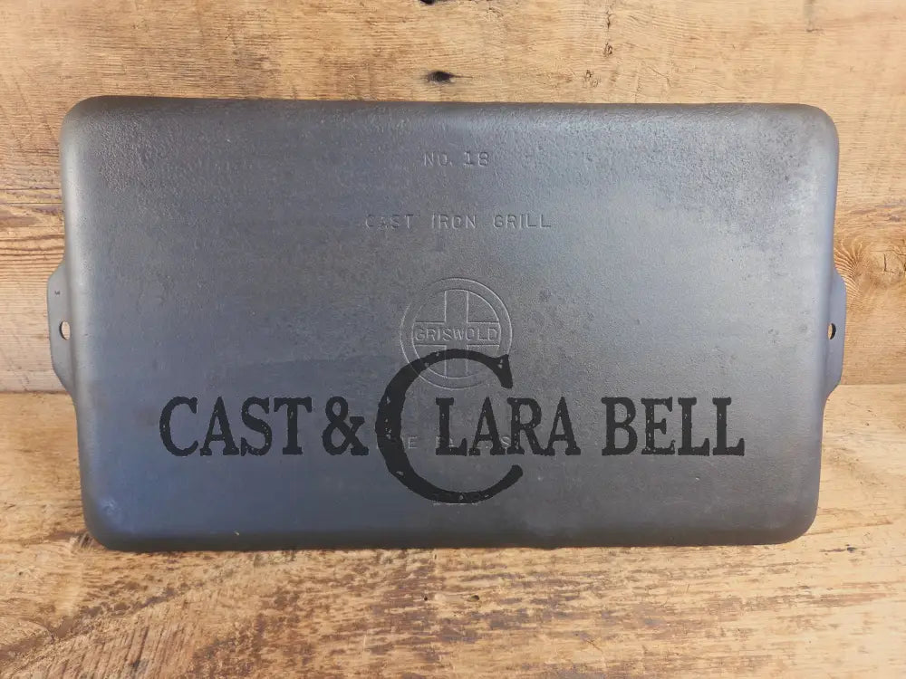 Priced to Sell! THE hard to find Griswold βCookie Sheetβ Grill Pan. P/n 1108 Griddle