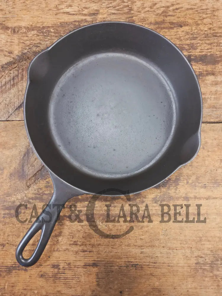 Rare! 1890’s Griswold ERIE 2nd Series #7 Skillet with Heat Ring and Maker’s Mark Shield! Restored and Ready to Use!