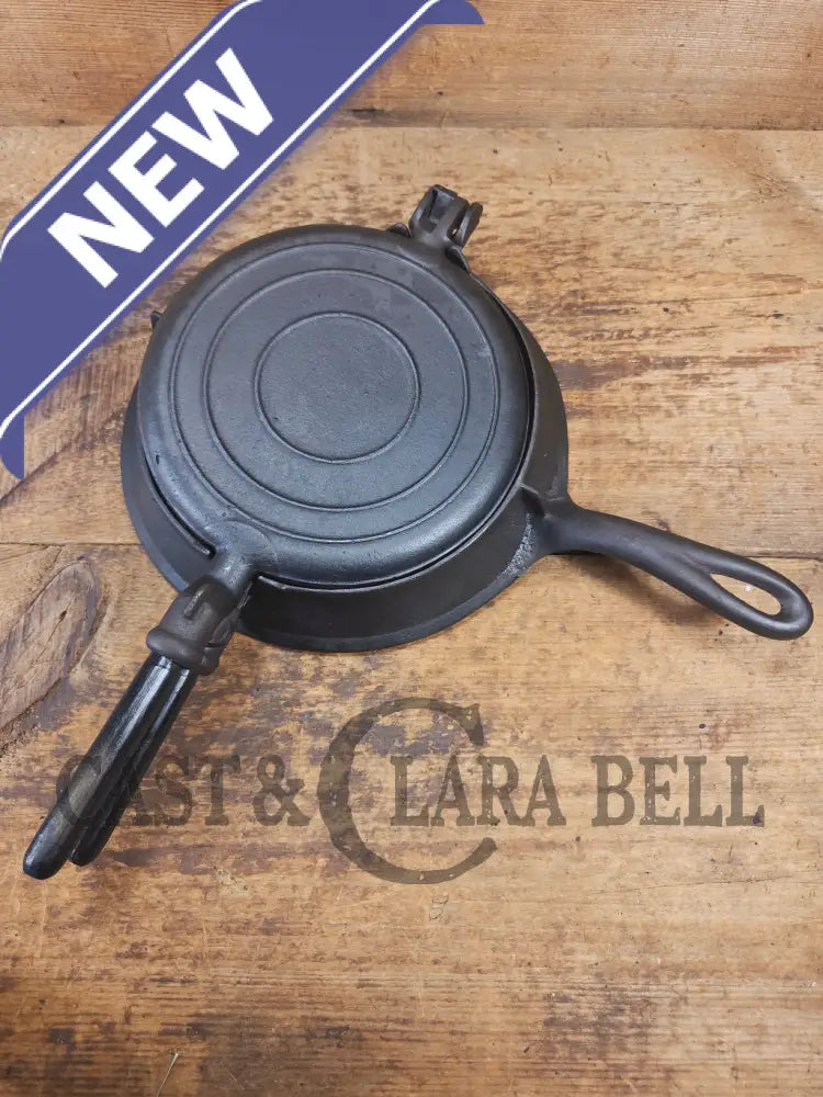 Rare 1890βs Schreiber & Conchar waffle iron thatβs unusual! Not many of these 8-9βs around! - Waffle Iron