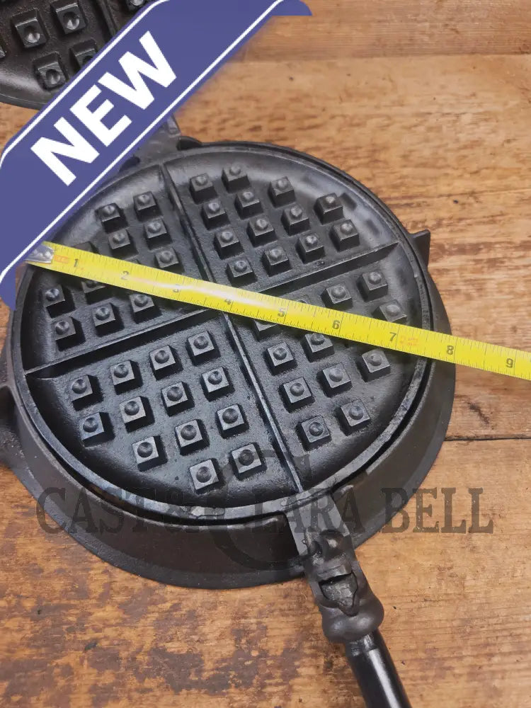 Rare 1890βs Schreiber & Conchar waffle iron thatβs unusual! Not many of these 8-9βs around! - Waffle Iron