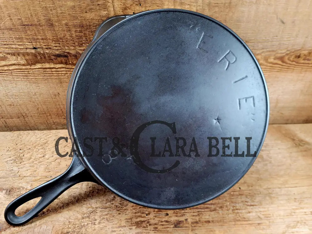 Rare! 1895-1910 2nd Series ERIE #8 (Griswold) w Heat Ring and likely Starfish Makers Mark! Don’t miss this one! Skillet