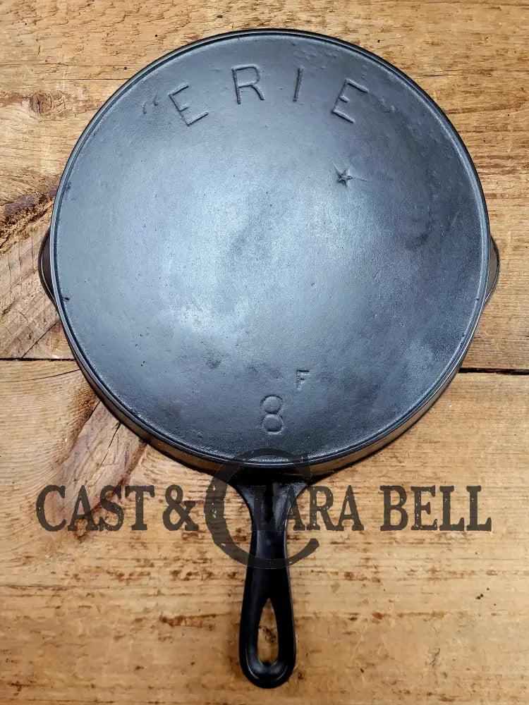 Rare! 1895-1910 2nd Series ERIE #8 (Griswold) w Heat Ring and likely Starfish Makers Mark! Donโt miss this one! Skillet
