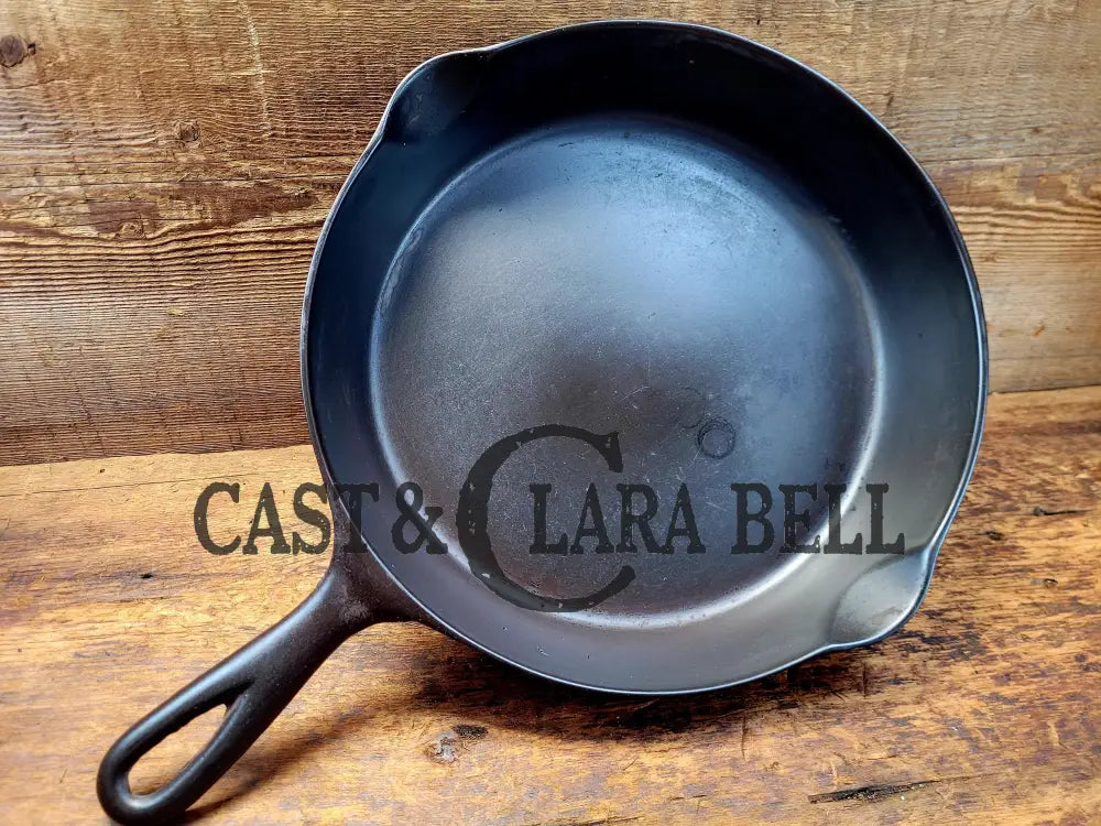 Rare! 1895-1910 2Nd Series Erie #8 (Griswold) W Heat Ring And Likely Starfish Makers Mark! Donβt