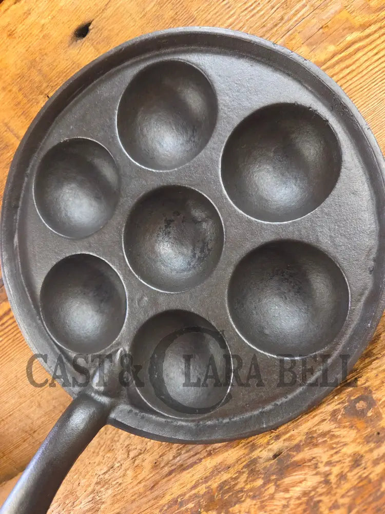 Rare and so cool! 1920βs era Griswold made Alfred Andresen Munk Pan No. 2992 Cast Iron Munk Pan Skillet