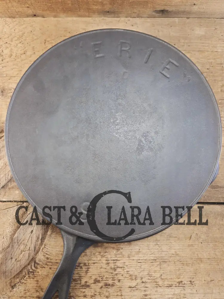 RARE find #9 Griswold ’Erie’ FIRST series! 1890’s era cast iron skillet. These do not come around often! Skillet