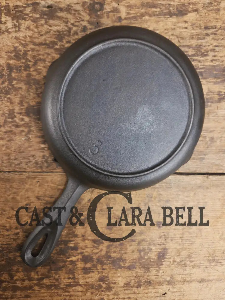 Restored Birmingham Stove & Range #3 Cast Iron Egg Skillet Red Mountain Series. SC24 Skillet