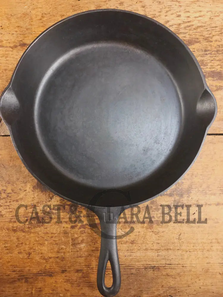Scare to find BIG Skillet! 1920’s Griswold #10 Skillet with Large Block Logo 716 Fully restored. Getting harder to