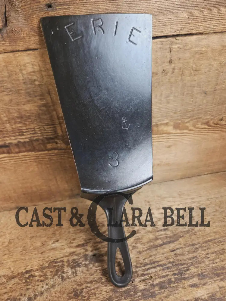 Show stopper. Custom made one of a kind Griswold Erie 2nd Series ANCHOR Makers Mark! A high value collectors pan kept