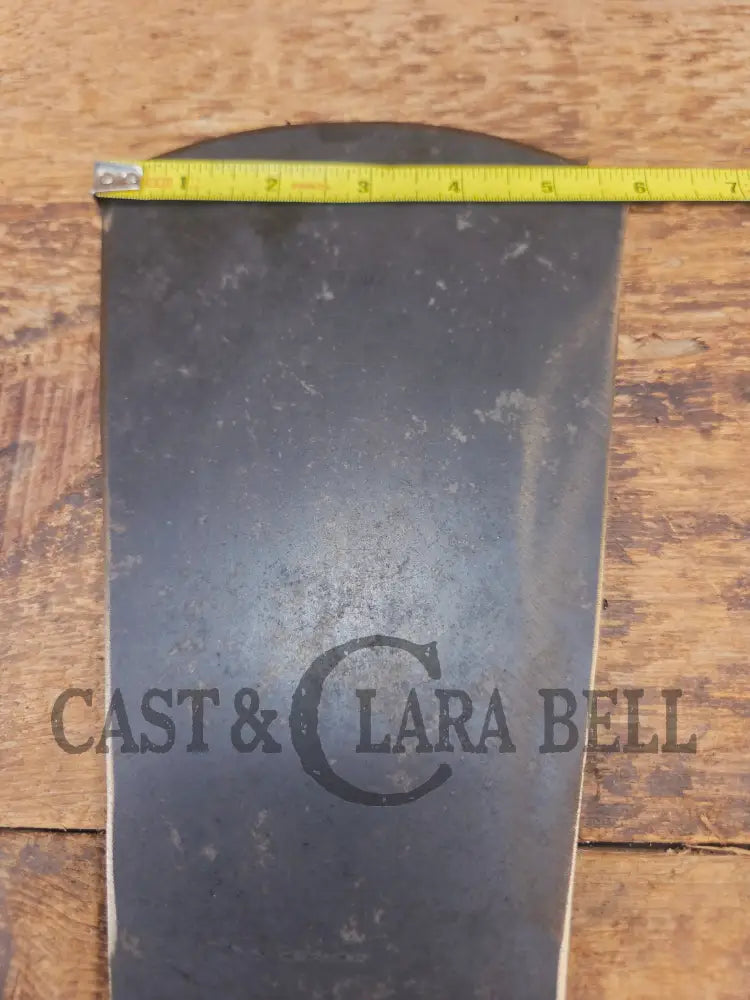 Show stopper. Custom made one of a kind Griswold Erie 3rd Series #9 spatula! A high value collectors pan kept alive as