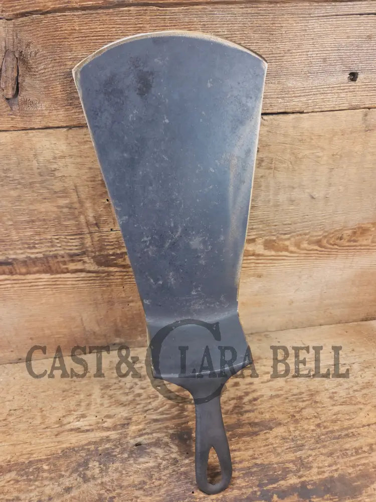 Show stopper. Custom made one of a kind Griswold Erie 3rd Series #9 spatula! A high value collectors pan kept alive as