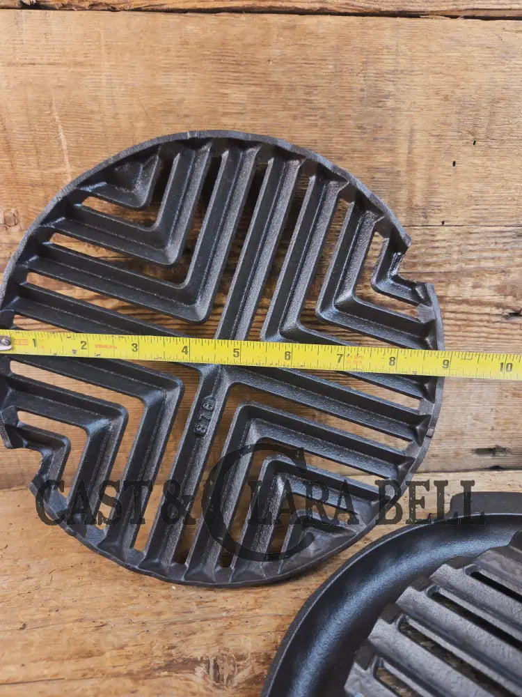 Show stopper! Hard to find Complete Griswold Double Broiler! Amazing piece of Americana! Perfect for searing by the