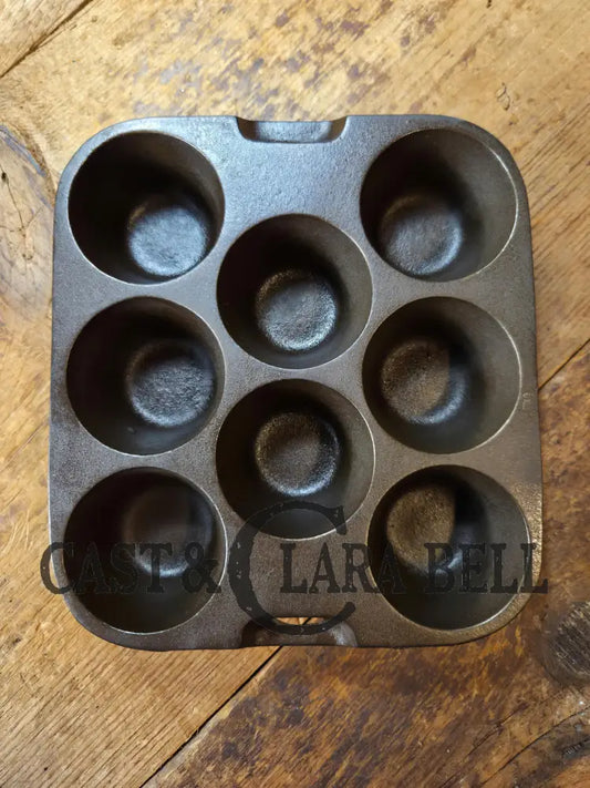 Sleek and elegant! 1930βs Wagner Ware 8 cup Popover Pan 1336 βRβ. Restored and Ready to bake delicious desserts! SC24