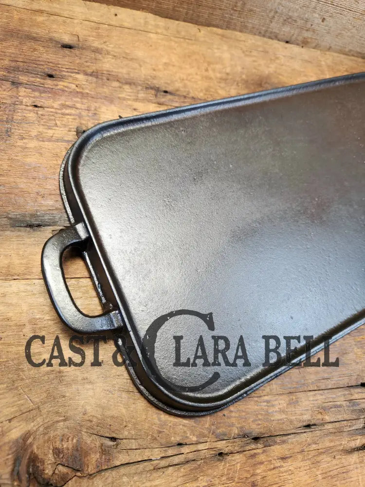 So Cool! 1920βS Favorite Piqua Ware #8 Griddle With Griswold Ghost Marks! Griddle