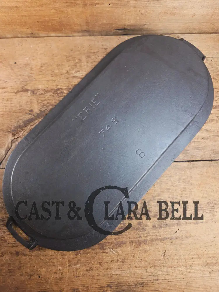 So elegant and very hard to find! ERIE Third Series #8 749 Long Griddle/Sad Iron Heater. Don’t miss this one! Griddle