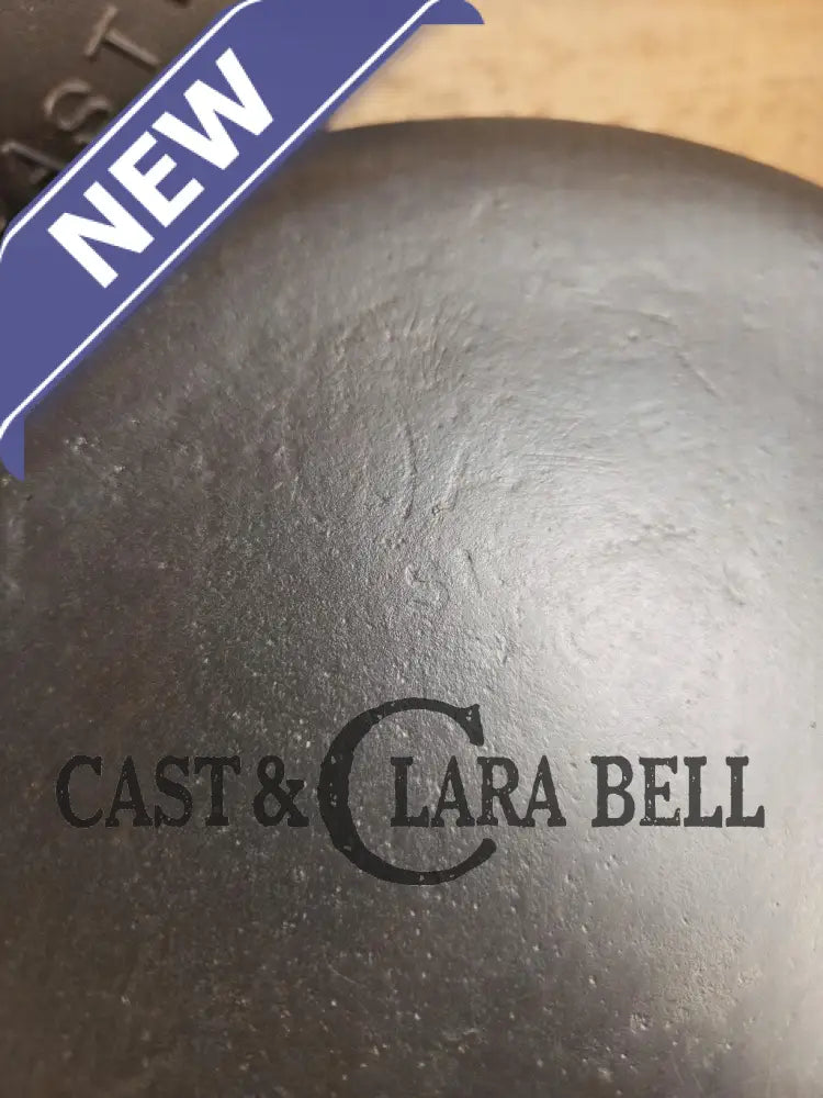 So unique! 1930’s Large fully marked Wagner Ware No. 9 Dutch Oven with saw tooth style Lid 1269 and Ghostmarked Logo!?