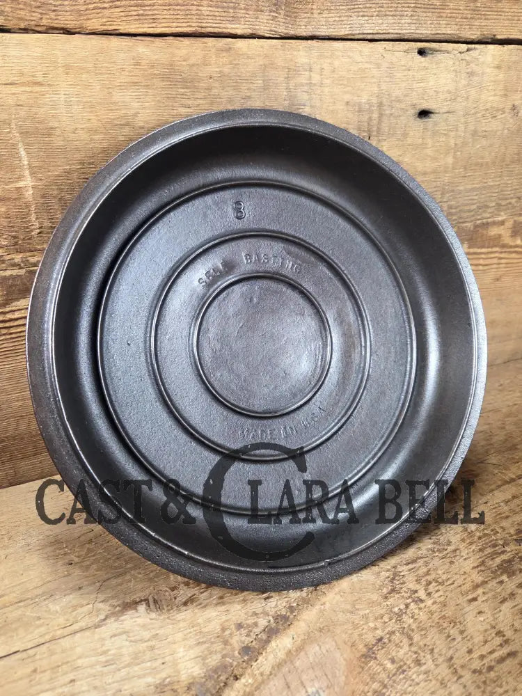 So unique! 1950’s Griswold/Wagner double logo Dutch Oven with Lid 5 Quart Pot. Dutch Ovens Trivets & Kettles