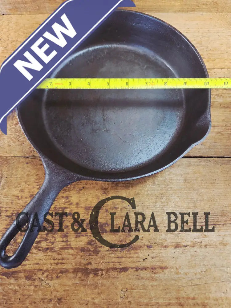 So unique converstion starter. Recast Erie #8 Cast Iron Skillet. See description Skillet