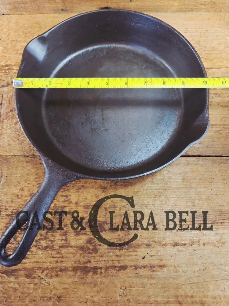 So unique converstion starter. Recast Erie #8 Cast Iron Skillet. See description Skillet