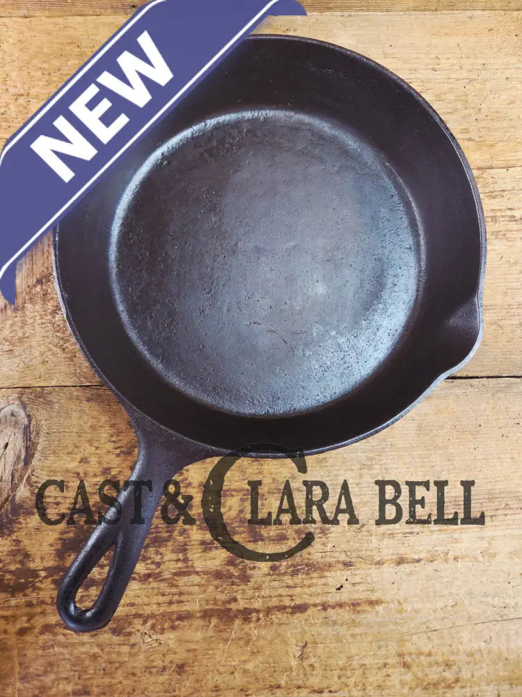 So unique converstion starter. Recast Erie #8 Cast Iron Skillet. See description Skillet