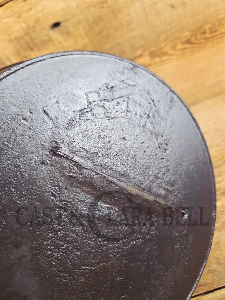 So unique converstion starter. Recast Erie #8 Cast Iron Skillet. See description Skillet