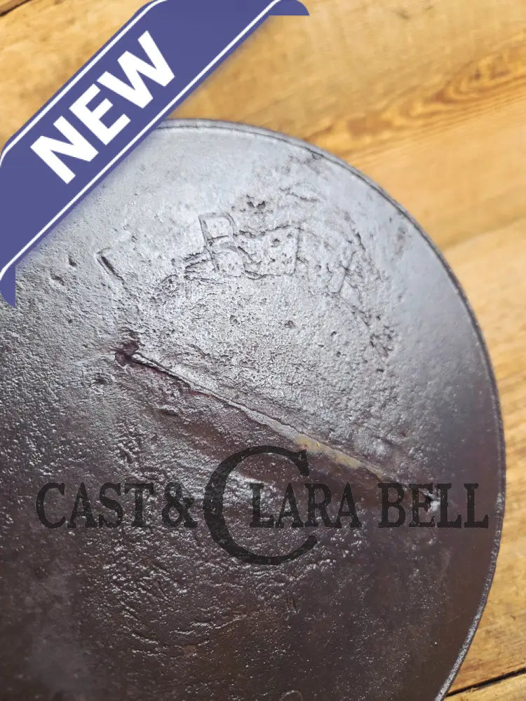 So unique converstion starter. Recast Erie #8 Cast Iron Skillet. See description Skillet
