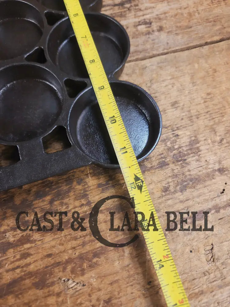 Sourdough English Muffins! HTF 1920βs Griswold No. 1 Gem Pan Variation 2 11 cup p/n 940. Rarity 6! Bakeware