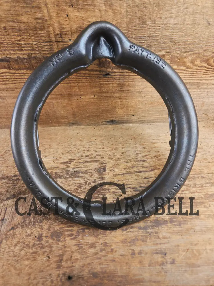 The BEST gift idea! Gorgeous Griswold #8 Cast Waffle Iron #151/151 Low base #152 Fully Restored and Seasoned! Waffle