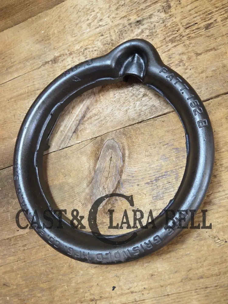 The BEST gift idea! Gorgeous Griswold #8 Cast Waffle Iron #151/151 Low base #152 Fully Restored and Seasoned! Skillet