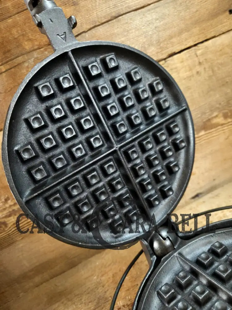 The BEST gift idea! Griswold #8 Cast Waffle Iron #151/151 Tall Base!! Ready to make Crispy Waffles! Waffle Iron