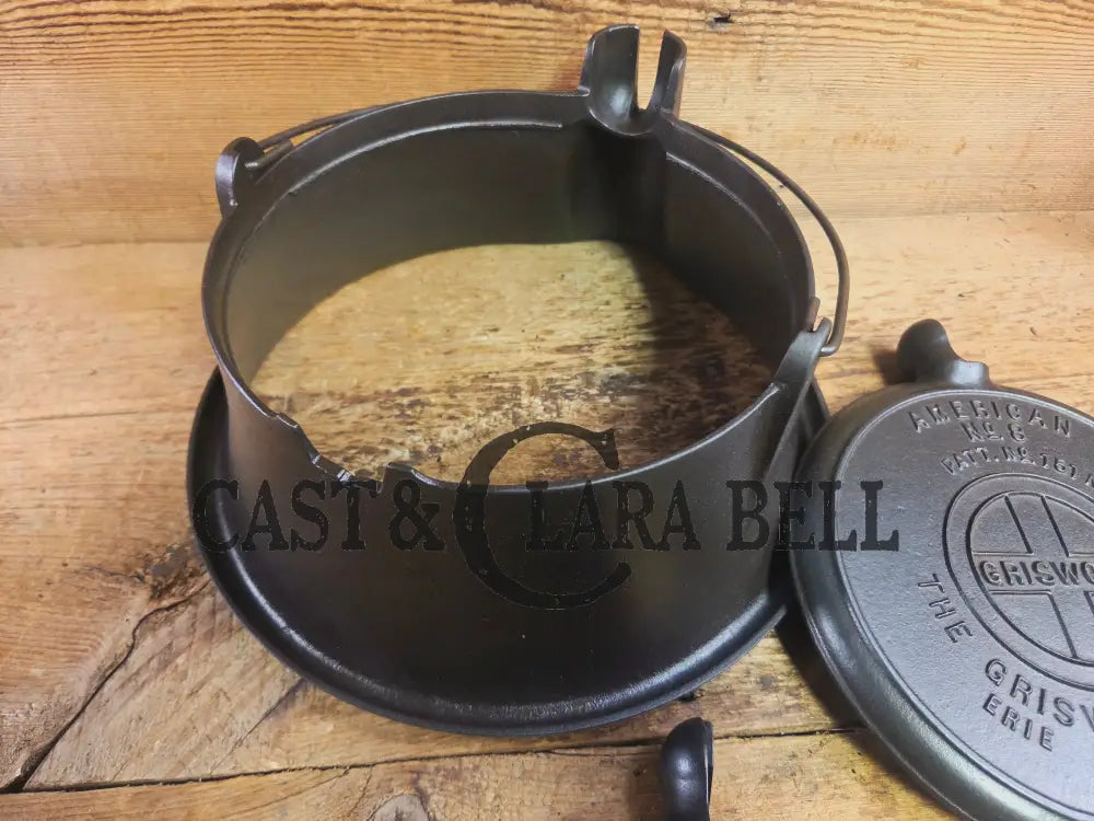 The BEST gift idea! Griswold #8 Cast Waffle Iron #151/151 Tall Base!! Ready to make Crispy Waffles! Waffle Iron