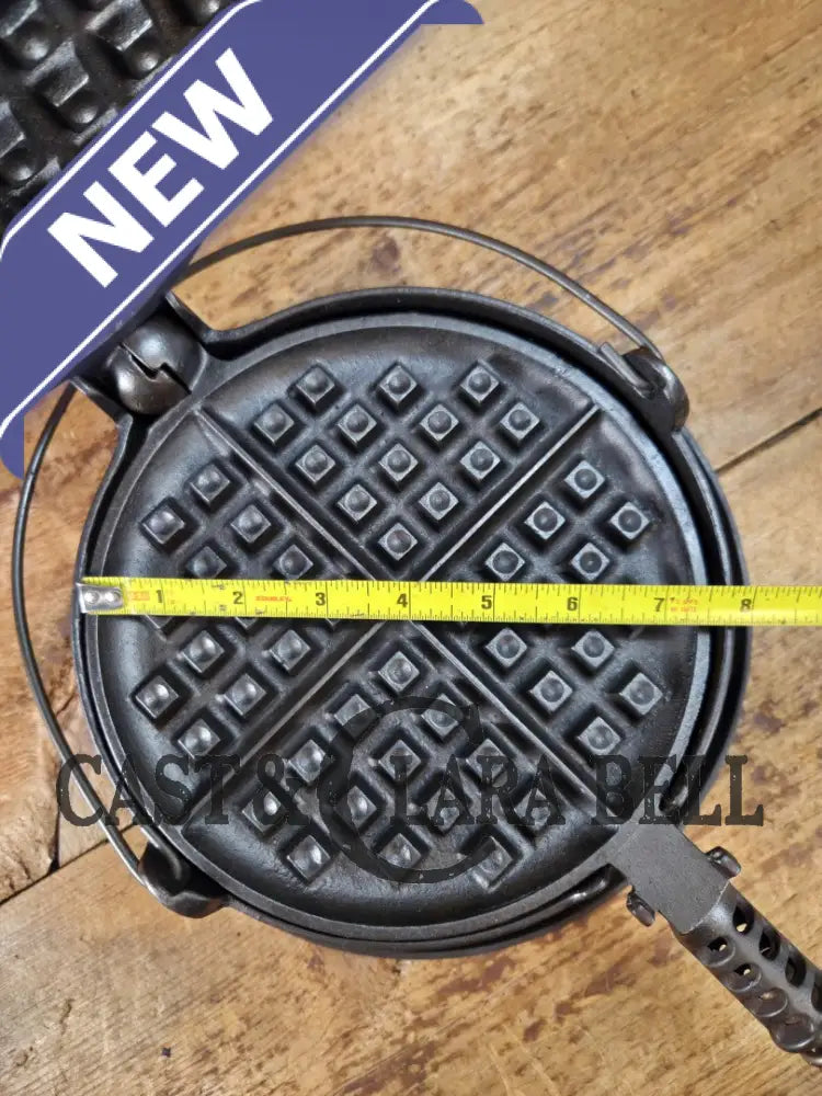 The BEST gift idea! Griswold #8 Cast Waffle Iron #151/151 Tall Base!! Ready to make Crispy Waffles! Waffle Iron