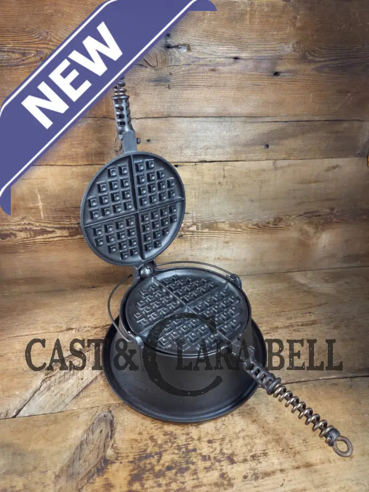 The BEST gift idea! Griswold #8 Cast Waffle Iron #151/151 Tall Base!! Ready to make Crispy Waffles! Waffle Iron