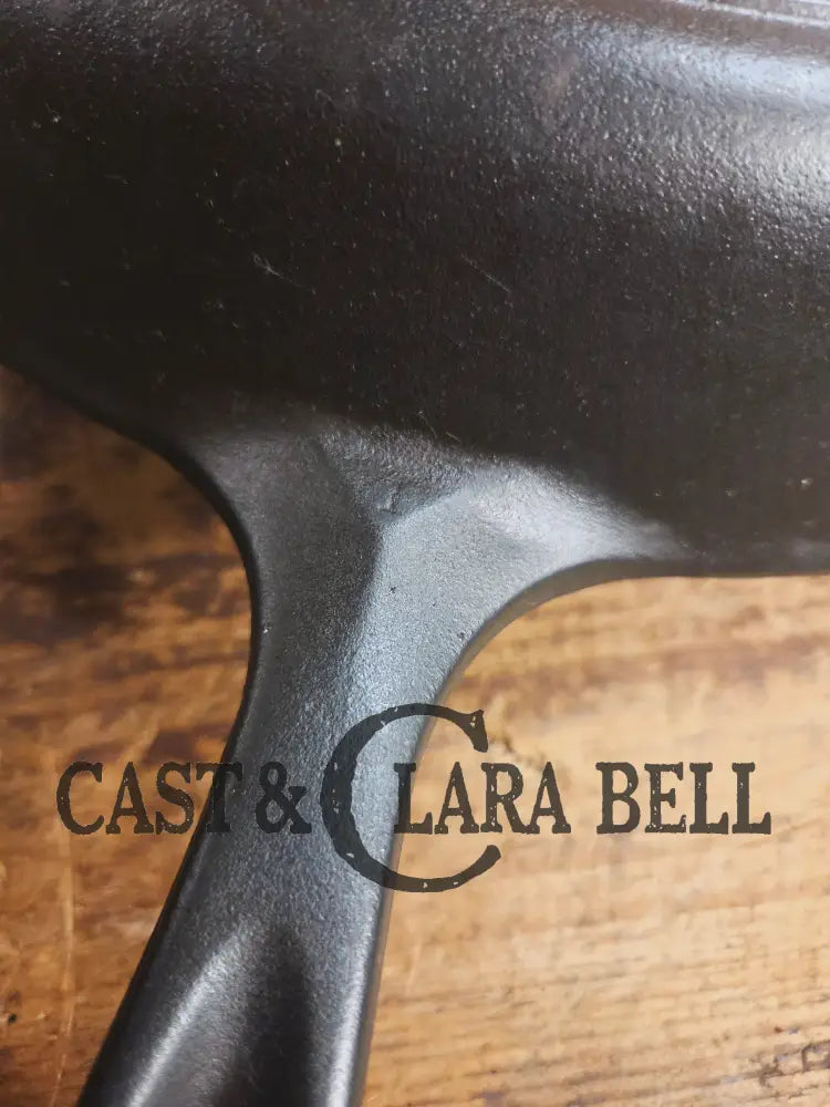 The biggest handled skillet made by Griswold! Huge beautiful 1930’s Griswold No. 14 Skillet with Large Block Logo and