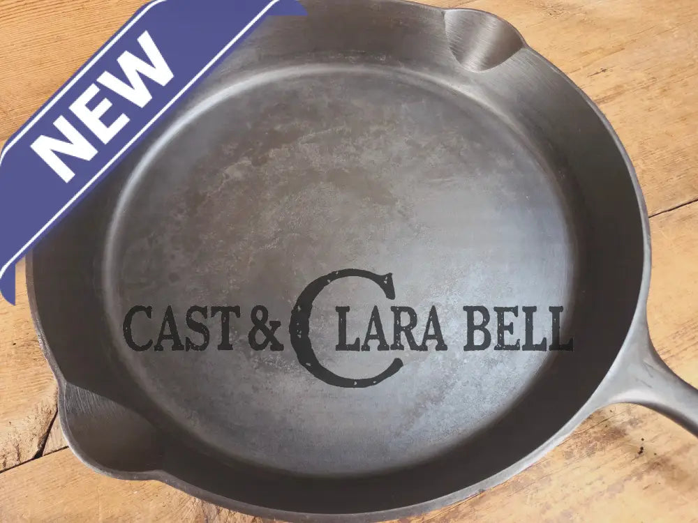 The biggest handled skillet made by Griswold! Huge beautiful 1930βs Griswold No. 14 Skillet with Large Block Logo and