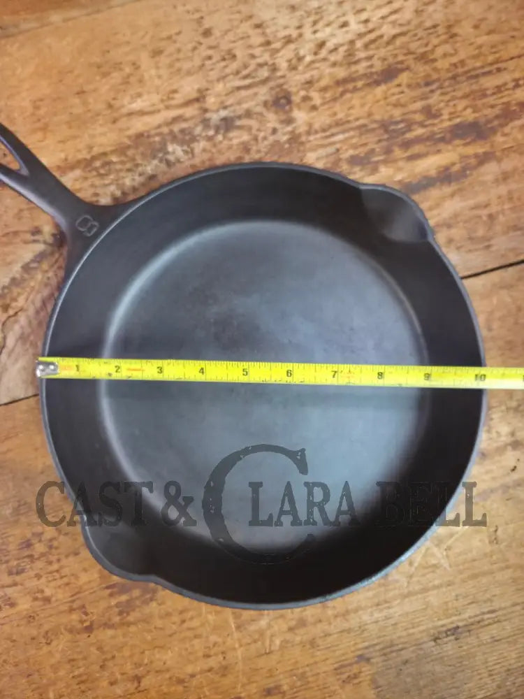 The Classic! 1910βs Griswold #8 Cast Iron Skillet with Slant Logo and FULL EPU 704 G Skillet