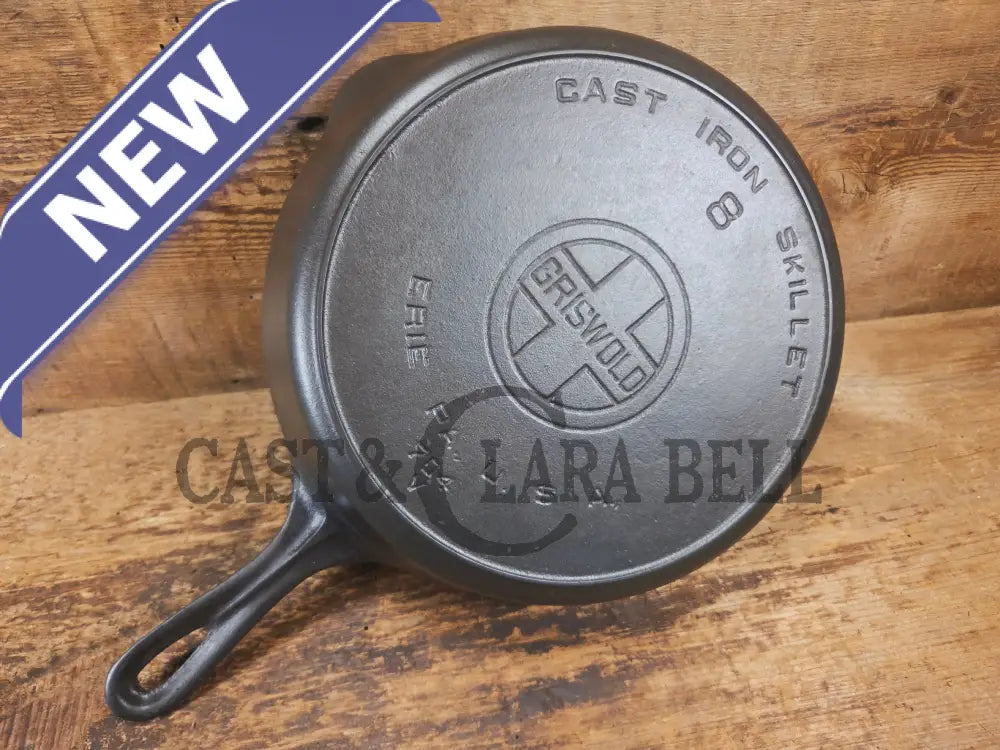 The Classic 1920’s Griswold #8 E.P.U. Skillet with Heat Ring and Large Block Slant Logo 704 V - Skillet