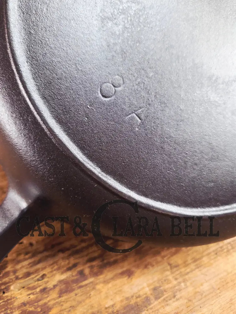 The Classic! 1930βs Birmingham Stove & Range Red Mountain Series #8 Skillet with Heat Ring 8 A Skillet