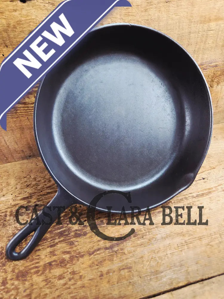 The Classic! 1930’s Birmingham Stove & Range Red Mountain Series #8 Skillet with Heat Ring 8 A Skillet