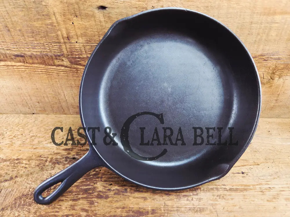 The Classic! 1930βs Birmingham Stove & Range Red Mountain Series #8 Skillet with Heat Ring 8 A Skillet