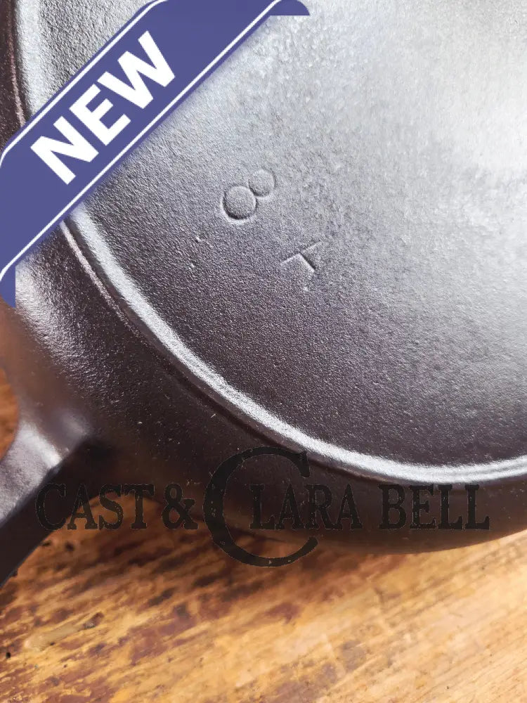 The Classic! 1930’s Birmingham Stove & Range Red Mountain Series #8 Skillet with Heat Ring 8 A Skillet