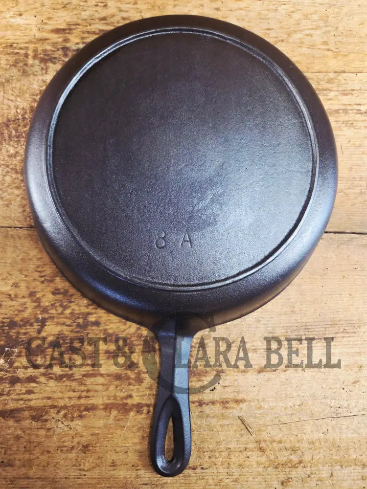 The Classic! 1930’s Birmingham Stove & Range Red Mountain Series #8 Skillet with Heat Ring 8 A Skillet