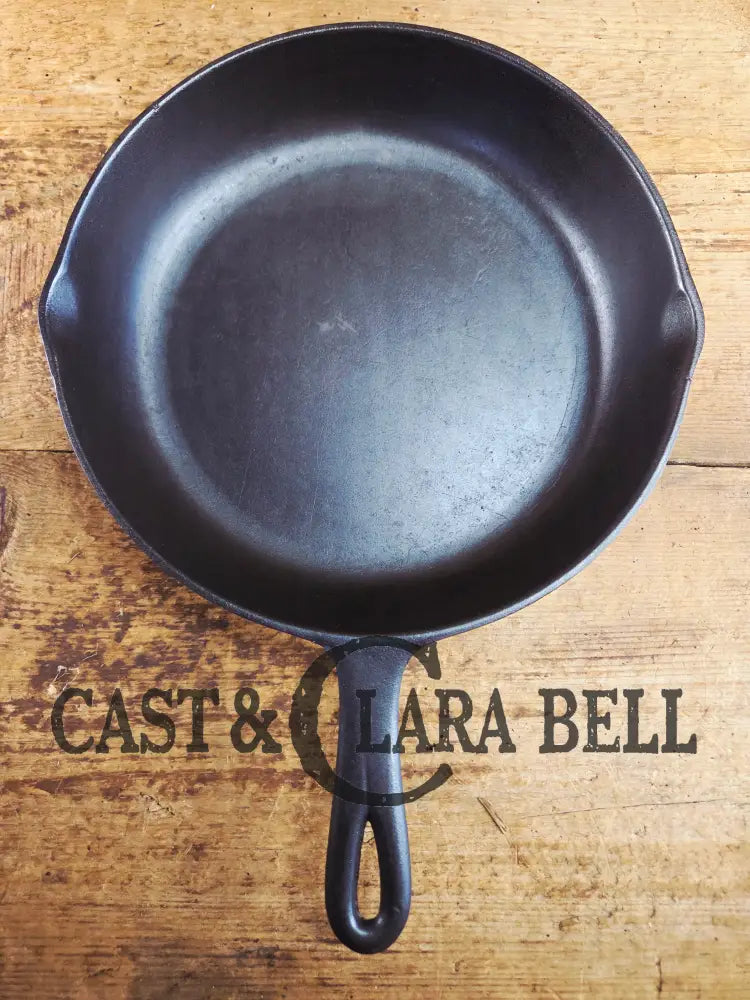 The Classic! 1930βs Birmingham Stove & Range Red Mountain Series #8 Skillet with Heat Ring 8 A Skillet