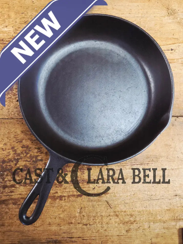 The Classic! 1930’s Birmingham Stove & Range Red Mountain Series #8 Skillet with Heat Ring 8 A Skillet
