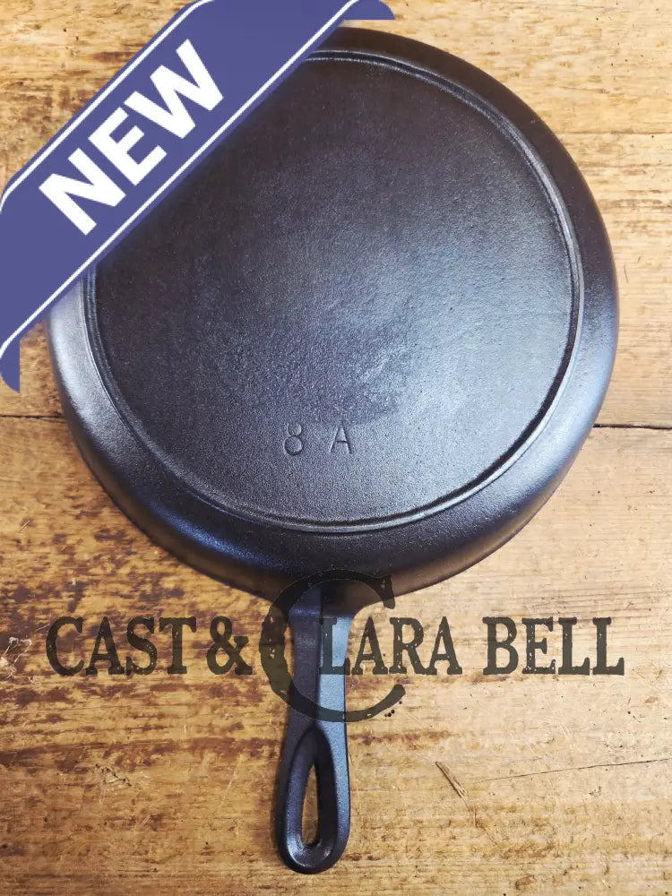 The Classic! 1930’s Birmingham Stove & Range Red Mountain Series #8 Skillet with Heat Ring 8 A Skillet